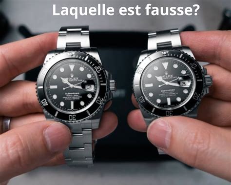 comment differencier une vrai rolex|FAUSSE ROLEX VS VRAI, NOS 10 CO.